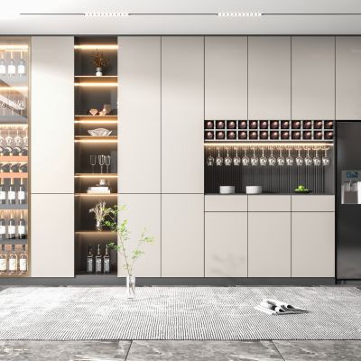 现代酒柜