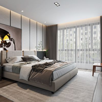 现代卧室