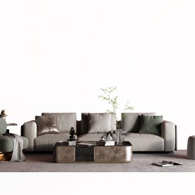 现代布艺沙发