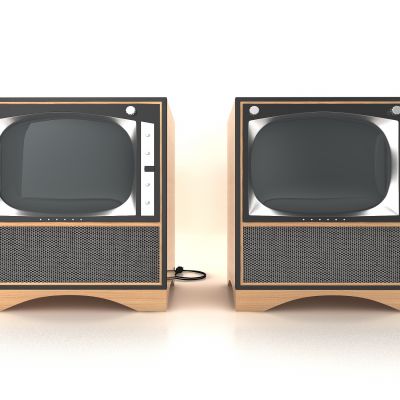 现代风格电视机