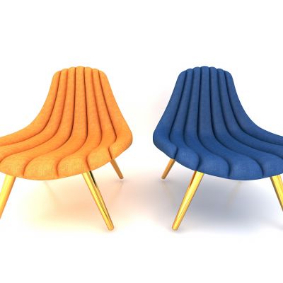 现代风格休闲椅