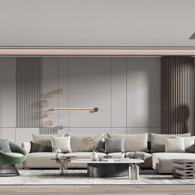 现代简约风格客餐厅