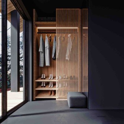 现代玄关衣柜