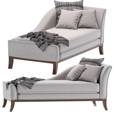 欧式布艺贵妃椅