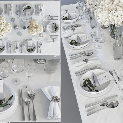 现代餐具盘子刀叉