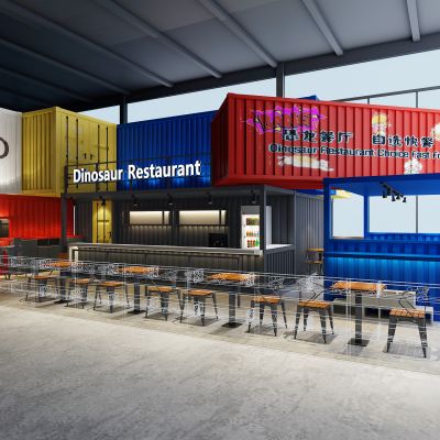 工业LOFT集装箱餐厅