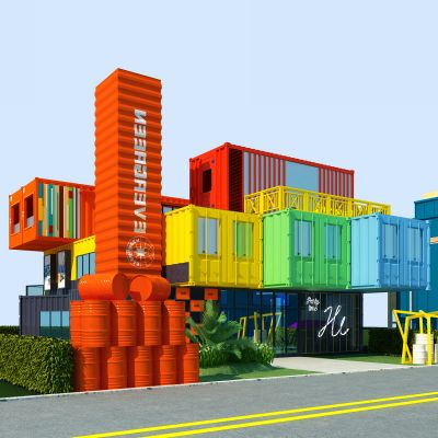 工业LOFT集装箱建筑