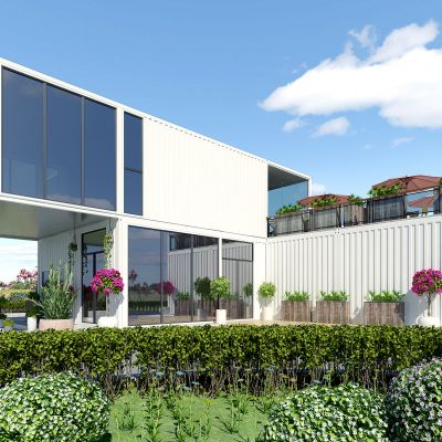 现代集装箱建筑