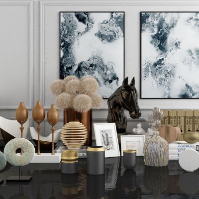 现代轻奢玻璃花瓶