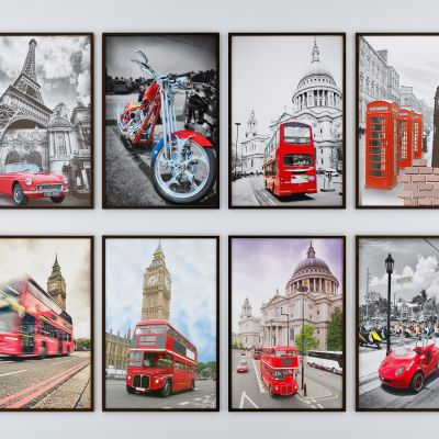 欧式现代装饰画挂画