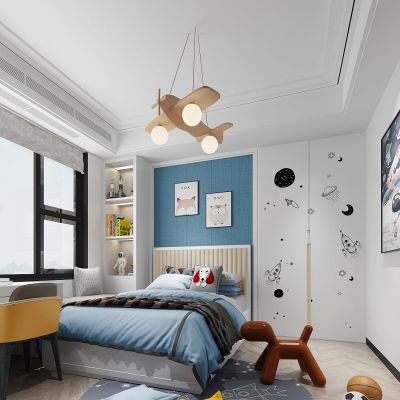 现代卧室儿童房