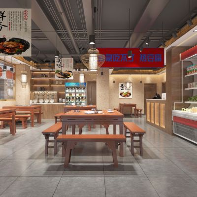 新中式甲鱼馆火锅店