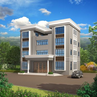 现代别墅独栋别墅