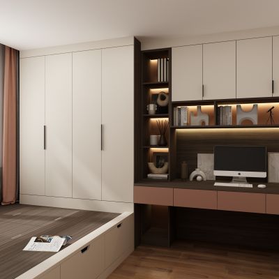 现代榻榻米卧室