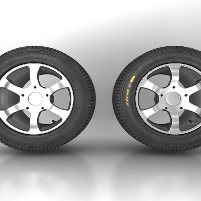 现代风格车轮