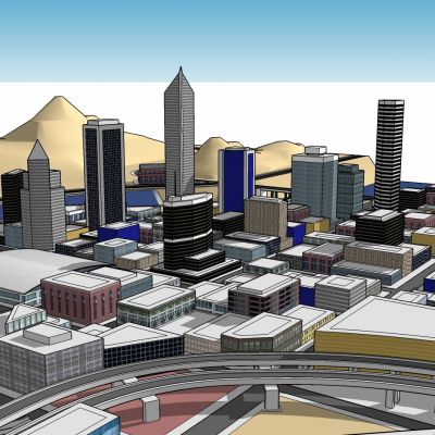 现代城市规划类