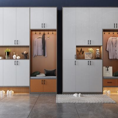 现代入口玄关鞋柜