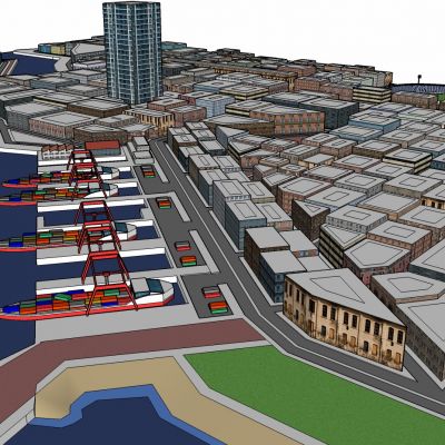 现代城市规划类