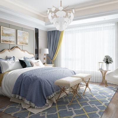 欧式法式主卧室