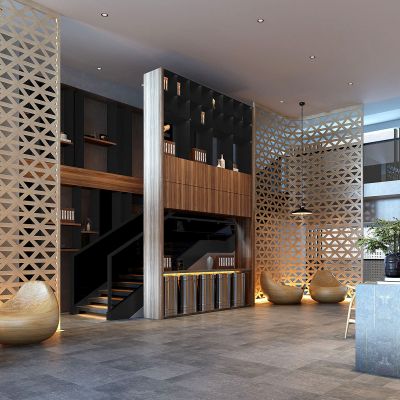 新中式酒店大堂