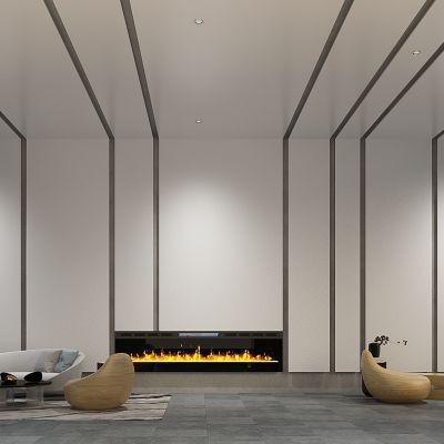 现代酒店办公大堂