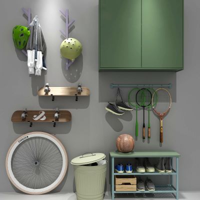 现代儿童房饰品