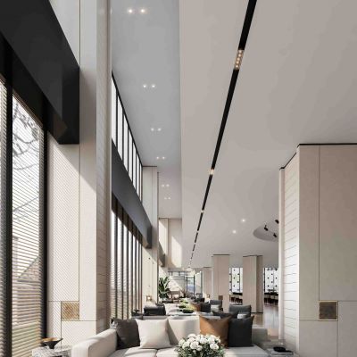 现代售楼处洽谈区