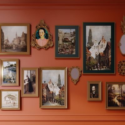 法式现代轻奢挂画