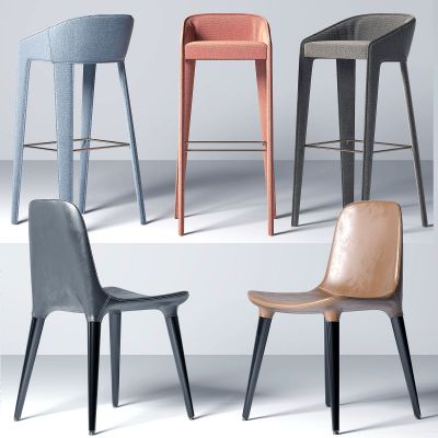 现代吧台椅