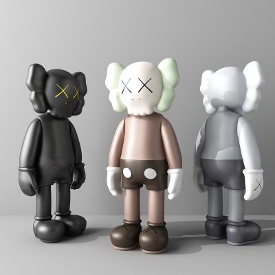 现代KAWS公仔儿童玩具