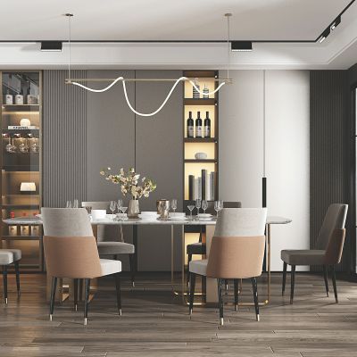 现代轻奢餐厅