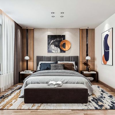 现代主卧室