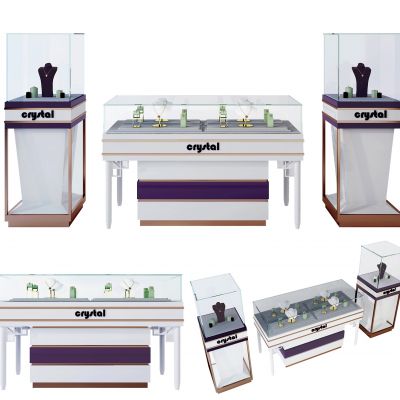现代珠宝首饰展示柜