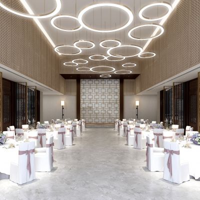 新中式酒店宴会厅