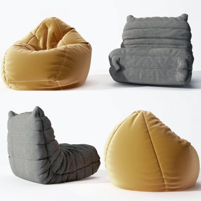 北欧布艺懒人沙发