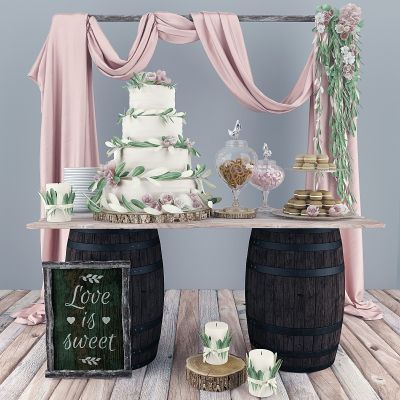 工业风婚礼美陈装饰