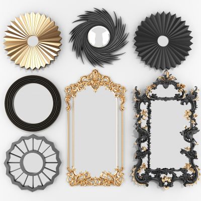现代欧式装饰镜