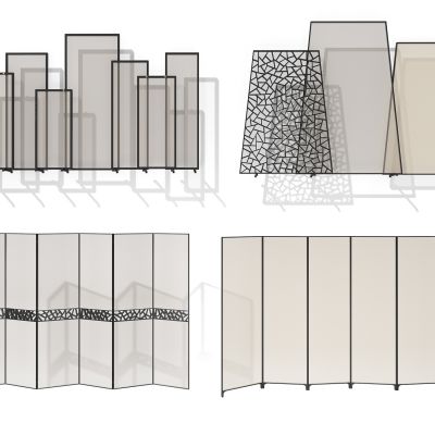 新中式意境隔断屏风