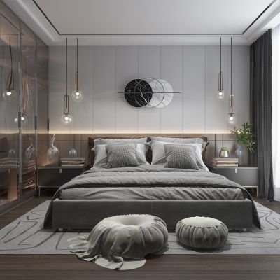 现代卧室