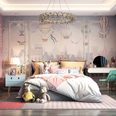 现代简欧式法式儿童房