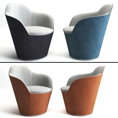 现代单人单体沙发