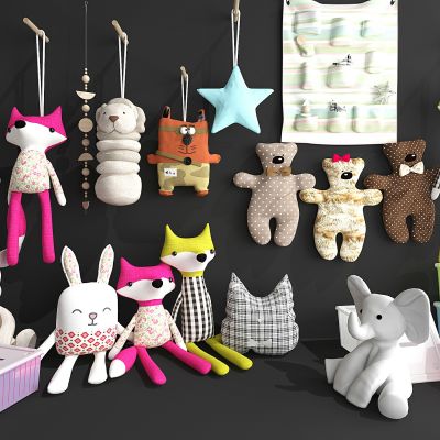 现代儿童布偶玩具