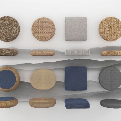 新中式蒲团坐垫