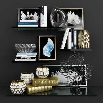 现代摆件组合
