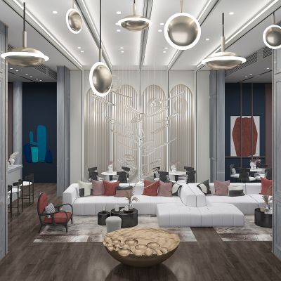 售楼处休闲洽谈区