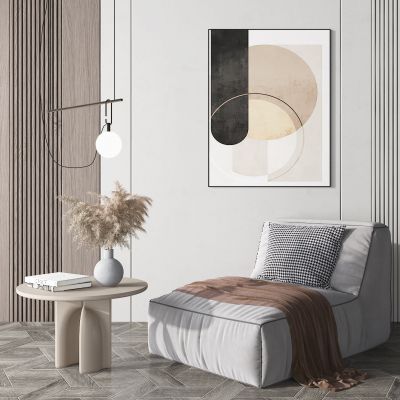 现代布艺懒人沙发组合