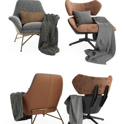 现代办公休闲椅