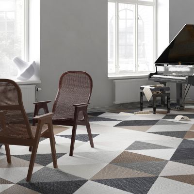 自然风民宿户外藤编编织休闲椅