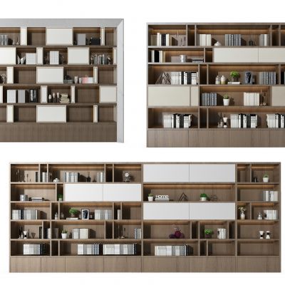 现代书柜