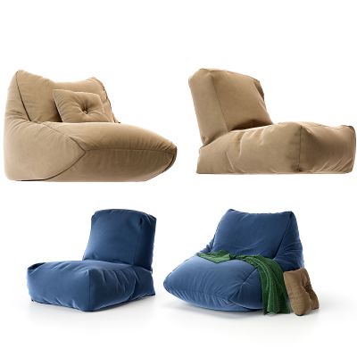 现代布艺懒人沙发